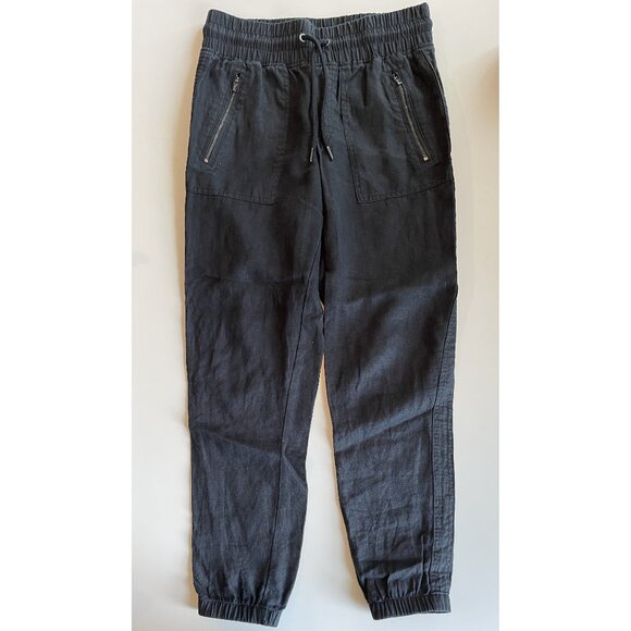 Athleta linen joggers, size 0 - Picture 1 of 5